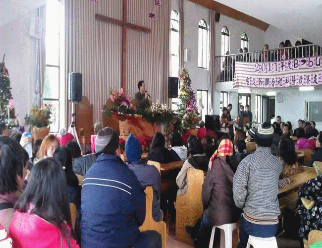 新竹地檢署結合原住民教會聖誕節聯合禮拜進行反賄選