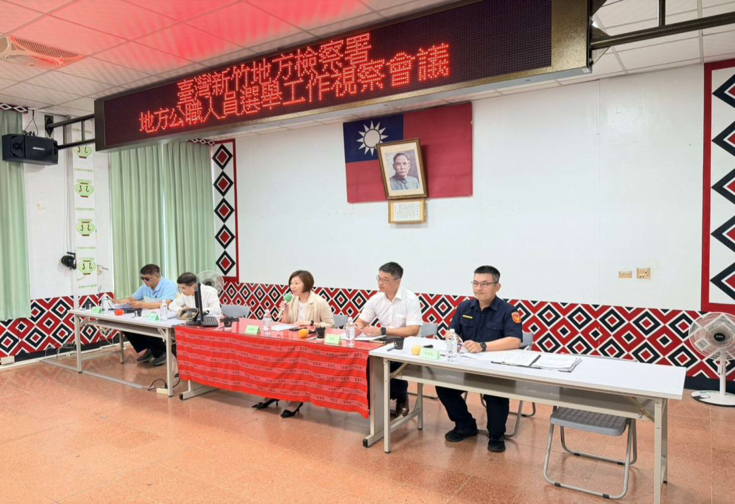 1150730新竹地方檢察署完成竹竹地區第一波選舉查察巡迴部署新聞稿